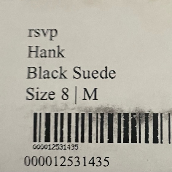 NEW RSVP Hank Black Suede Boots Women’s 8M - Picture 10 of 10